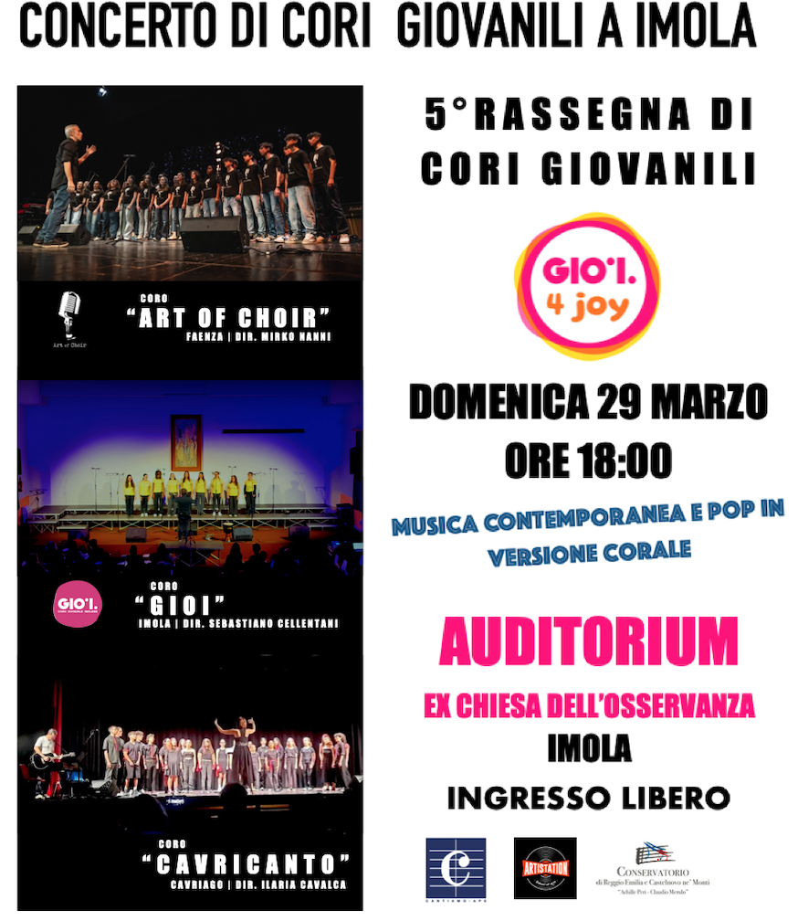 Concerto di cori giovanili a Imola - Rassegna Corale Gioi4Joy